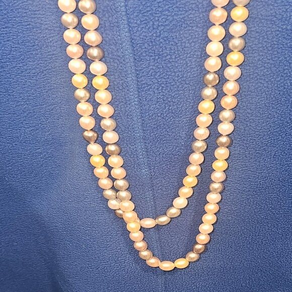 Honora Fresh Water Pastel Pearls 30 inch Strand - Picture 2 of 5